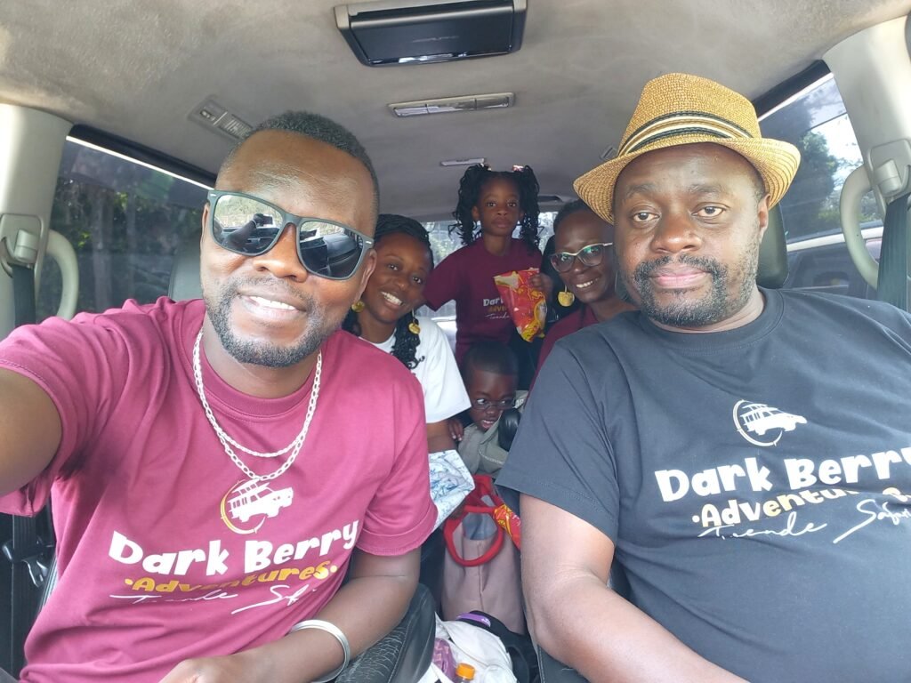 Clients Enjoying A Drive To Maasai Mara